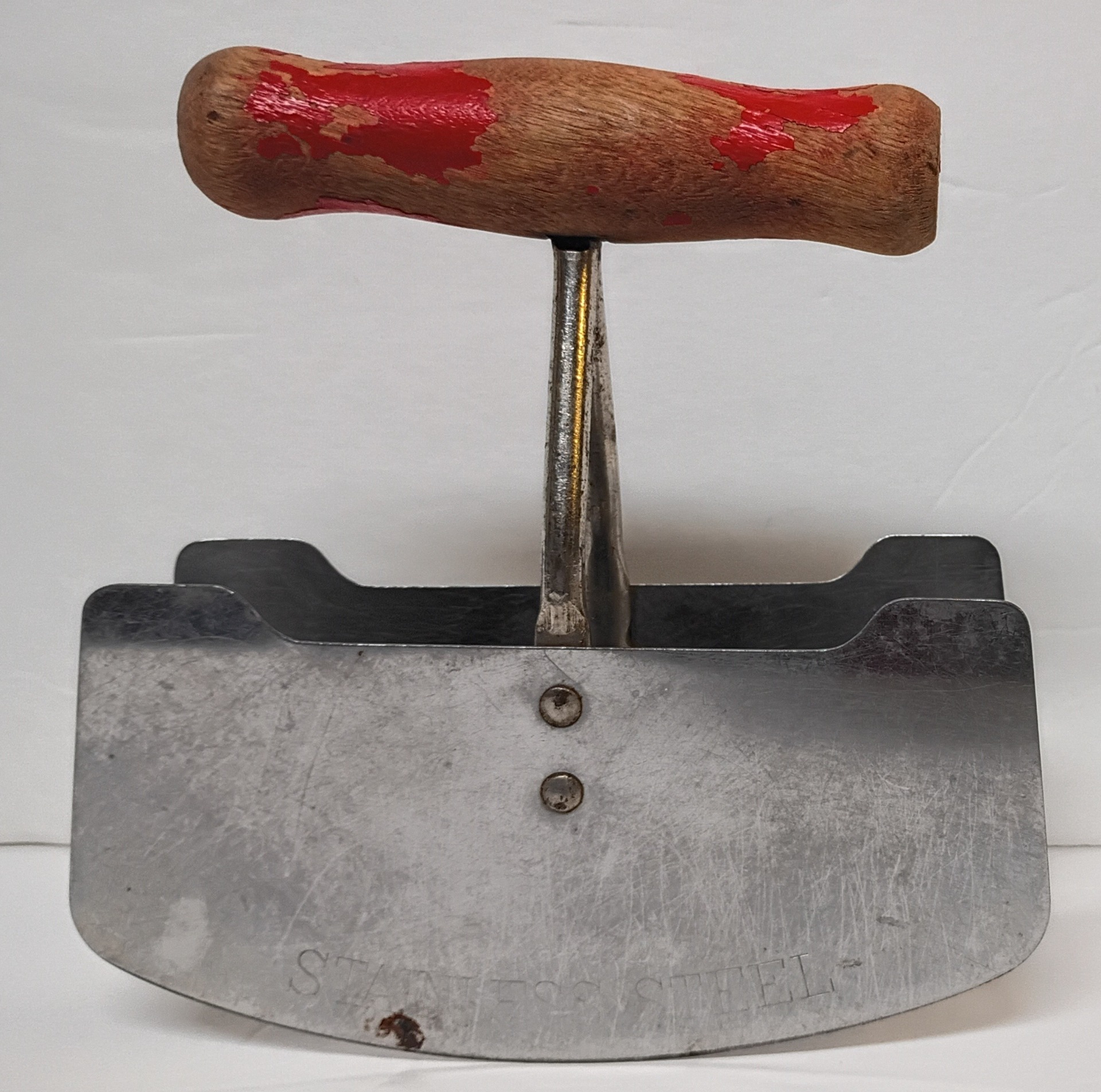 Chopper Db Blade Red Handle, 5" x 5 1/8"