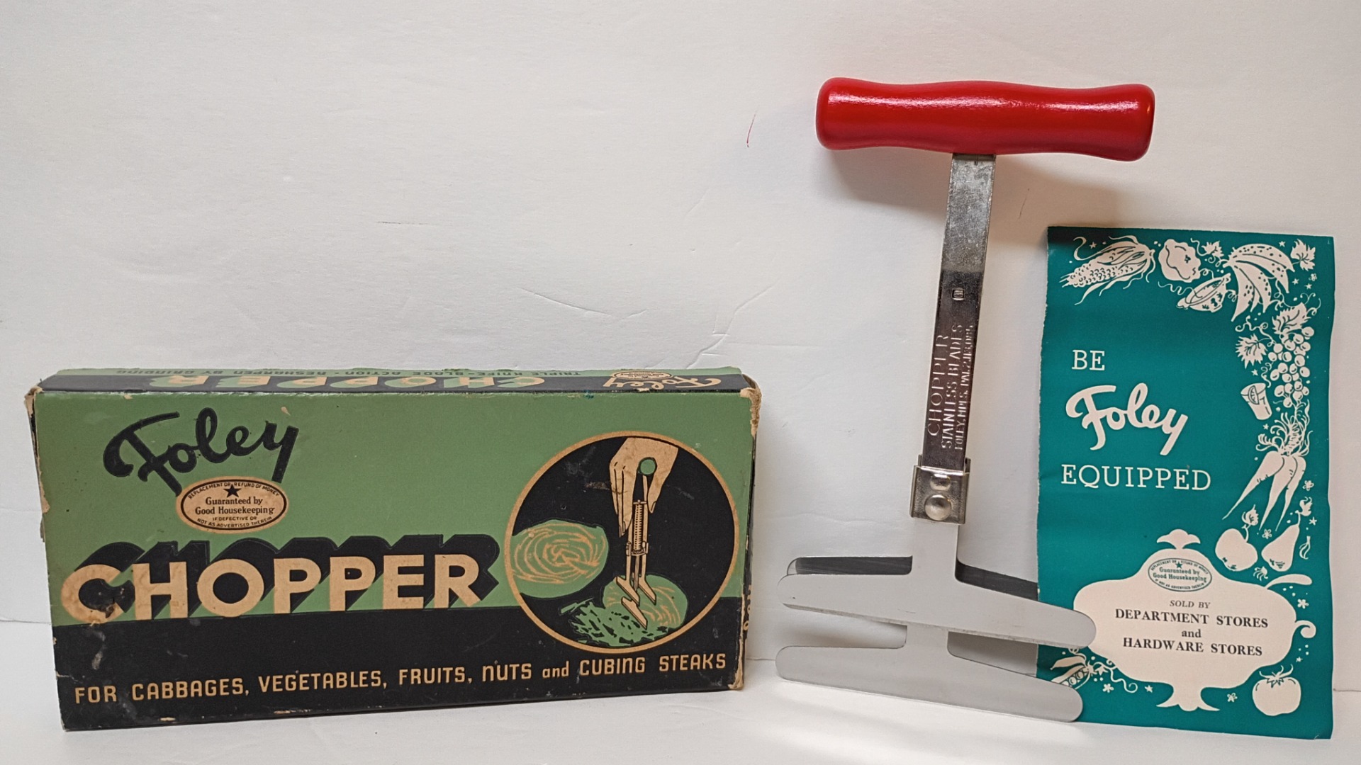 Foley "Chopper Mpls Pat Stainless Blades"