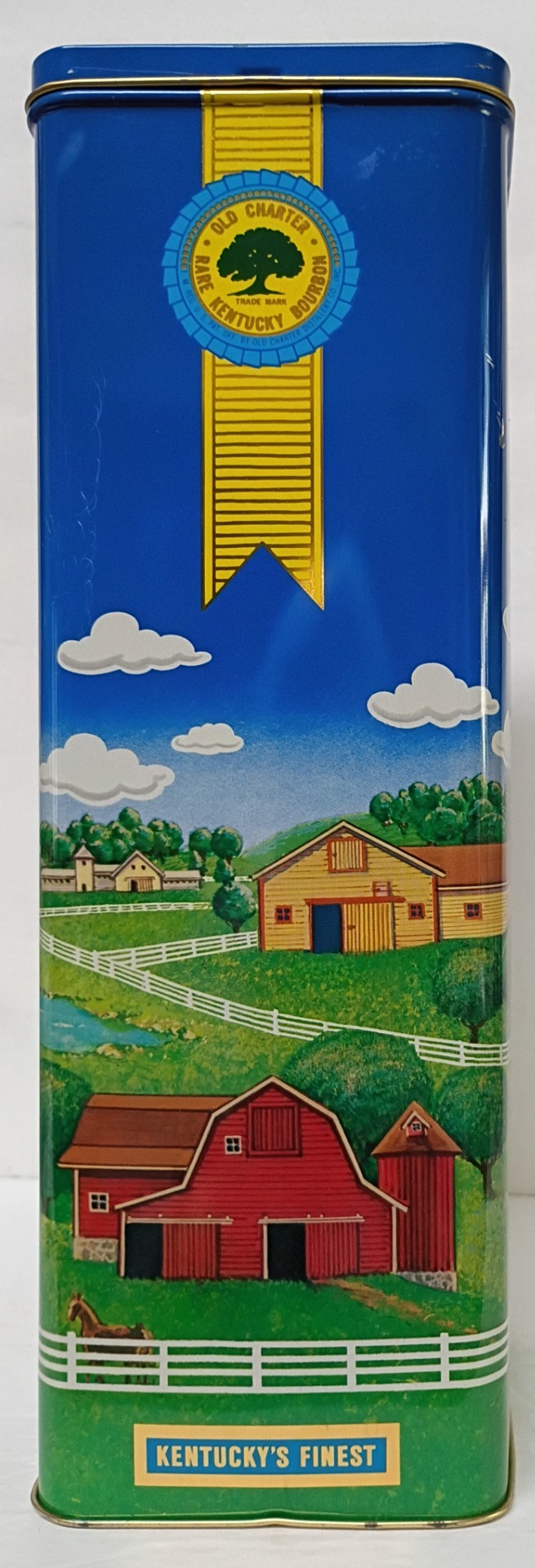 KY Bourbon tin; 4x12"; (TTM 4699) 50c